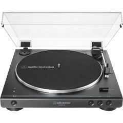 Audio-Technica AT-LP60XBT-BK Fully Automatic Belt-Drive Stereo Turntable - Bluetooth Black