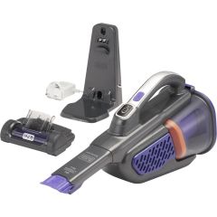 Black And Decker BHHV520BFP-GB 18V Cordless Pet Dustbuster Black - Purple