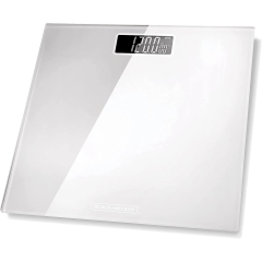 Black And Decker BXBS0001GB Digital Bathroom Scale White
