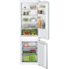 Bosch KIN86NFE0G, Built-in fridge-freezer with freezer at bottom
