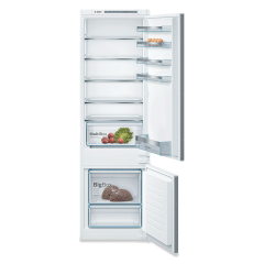 Bosch KIV87NSF0G 177x54 LowFrost bottom freezer, MultiBox, LED, Digital temperature control, 5 glass