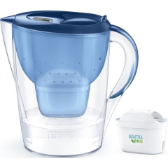Brita BA1122 3.5L Marella Xl Water Filter Jug With 1 Cartridge Dark Blue