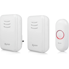 Byron 22314 Twinpack Wireless Doorbell Set