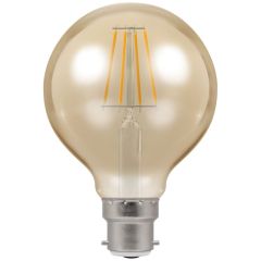 Crompton 4269 CROMPTON 5W LED FILAMENT BC 80MM GLOBE ANT BRONZE DIMMABLE