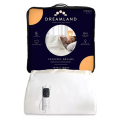 Dreamland 16924C Single Over Overblanket 180 X 135 Cm Ivory