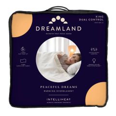 Dreamland 16926C Warming Overblanket Kingsize Dual Control Ivory