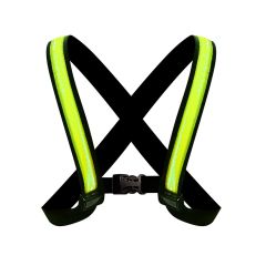 Easypix 65000 Full Spectrum Luminous Vest - Street Glow 'Kids' Black - Yellow