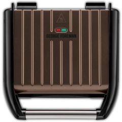 George Foreman 25043 Premium Steel Grill Medium Black