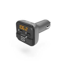 Hama 00014164 FM-TRANSMITTER WITH BLUETOOTH Black