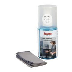 Hama 00078302 Screen Cleaning Gel, Incl. Cloth Clear