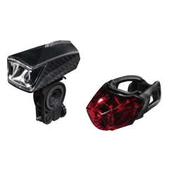 Hama 00178105 Bicycle Light Set, 92M Max. Easy Removable
