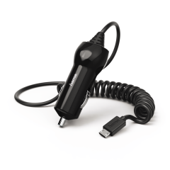 Hama 00183253 Car Charger - With Micro USB - Fast 6W