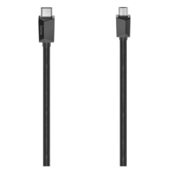 Hama 00200644 USB-C 2.0 Micro-Usb Cable 0.75Mtr Black