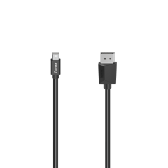 Hama 00200710 Mini-Dp To Displayport 1.5M Black