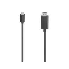Hama 00200718 USB-C To HDMI Cable, 1.5M Black