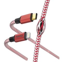 Hama 00201562 USB Cable - USB-C-Lightning 1.5M Red