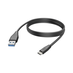 Hama 00201597 USB-Cable USB-A - USB-C 3M Black