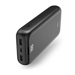Hama 00201711 Ready To Use Power Pack 15W 24000Mah Black
