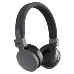 Hama 00221765 Bluetooth Headphones, On-Ear, Foldable, With Microphone Black