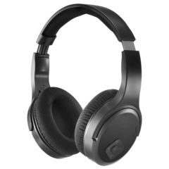 Hama 00221847 TV Wireless Headphones W/ Mic, 2.4Ghz Dongle/Bluetooth, On-Ear Controls, Black