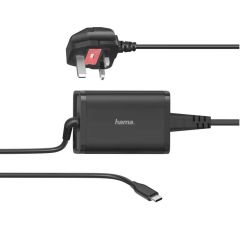 Hama 73200006 Universal USB-C, Notebook Power, 5-20V Black