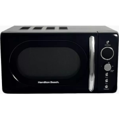 HAMILTON BEACH HB70H20B 20L Retro Digital Control Microwave 700W Black
