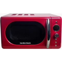 HAMILTON BEACH HB70H20R 20L Retro Microwave Red