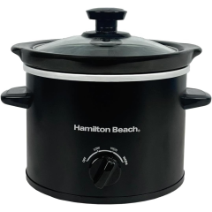 HAMILTON BEACH HBSC020B The Mighty Mini 1.8L Slow Cooker Black