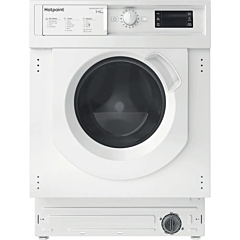 Hotpoint BIWDHG75148UKN Integrated Washer Dryer White