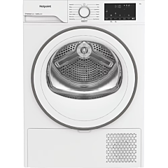 Hotpoint CHSD83MWWUK Heat Pump Tumble Dryer: Freestanding, 8,0Kg White