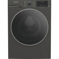 Hotpoint HBD8680GANTISTAINUK Freestanding Washer Dryer: 8Kg / 6Kg Manhattan Grey