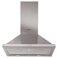Hotpoint PHPN65FLMX Pyramid Hood 60Cm Inox