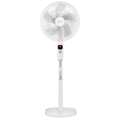 Igenix DF1670 16 Inch Digital Pedestal Fan with Remote Control White