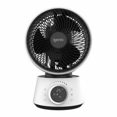Igenix IGFD4009W 9 Inch Turbo Air Circulator Fan White