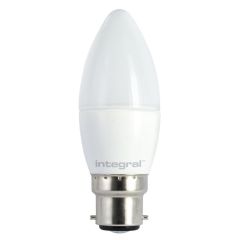 Integral 97-61-79 6.5W=40W Bc Led Candle 470Lumens - Dimmable