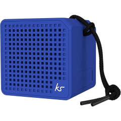 Kitsound KSBOXIMBL Boxi Mini Bluetooth Speaker Blue