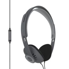 Koss KPH30IK On-Ear Headphones With In-Line Microphone & Remote Grey