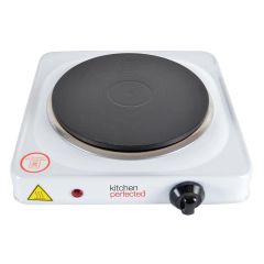 Lloytron E4102WH 1500W Single Hotplate White