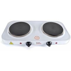Lloytron E4202WH 2000W Double Hot Plate 