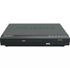 Majority SCH-DVD-BLK DVD Player With HDMI + Rca Set -Up Black