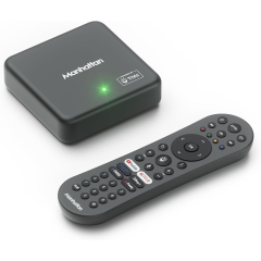 Manhattan AE1 Freely Aero 4K TV Streamer TiVo - All On Wi-Fi Black