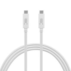 masterplug USBCC510G1 USB C To USB C Charge And Sync Cable White