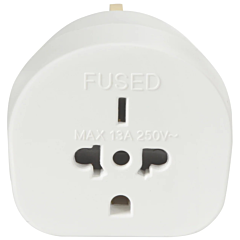 Mercury 429.832UK World To Uk Travel Adaptor White
