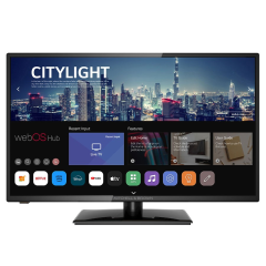 Mitchell + Brown JB-32DVD1811ST HD Ready, Smart Tvs, DVD Combi, Freesat, 12V Piano Black