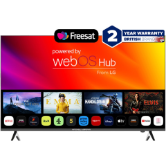 Mitchell + Brown JB-43CU1811HD 43″ 4K Ultra HD Webos Smart TV, Freesat Black