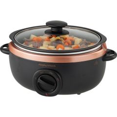 Morphy Richards 460016 Sear And Stew 3.5L Rose Gold Slow Cooker Rose Gold 