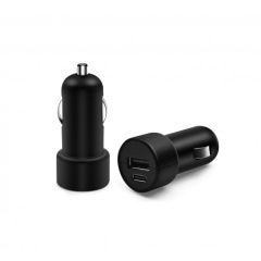 Pama PDQCSC3A Qc + Pd In-Car Charger, USB-A + USB-C Black