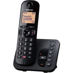 Panasonic KX-TGC260EB Digital Cordless Phone Black