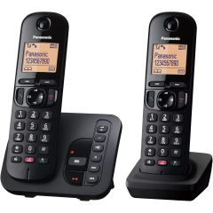 Panasonic KX-TGC262EB Digital Cordless Phone Black