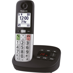Panasonic KX-TGU430EB Digital Cordless Answering System Black
